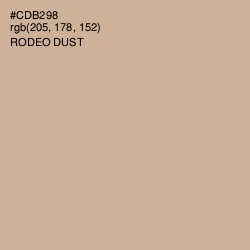#CDB298 - Rodeo Dust Color Image